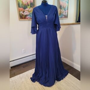 Elegant Blue Evening Gown priced to go